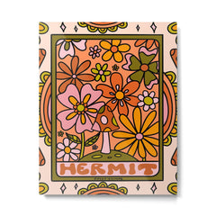9. Hermit Mushroom Metal Print