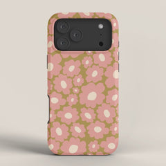 70������������������s Retro Floral  iPhone Case