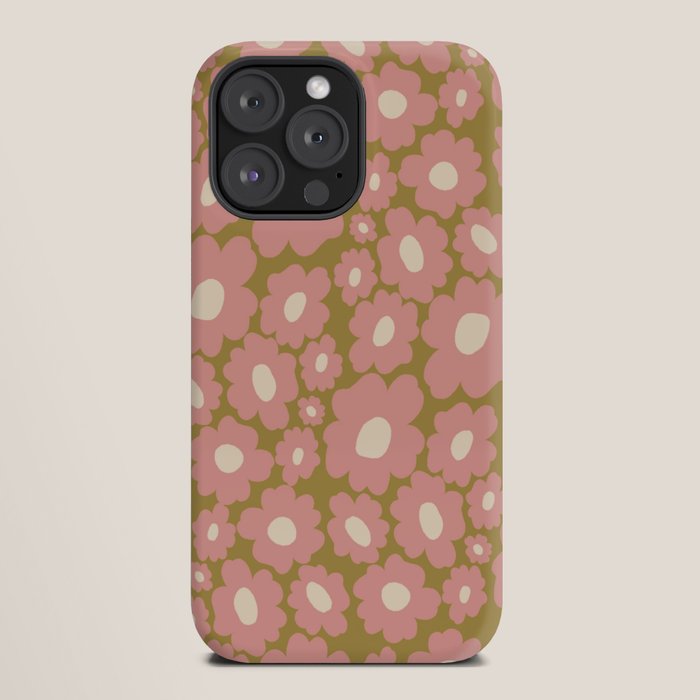 70������������������s Retro Floral  iPhone Case
