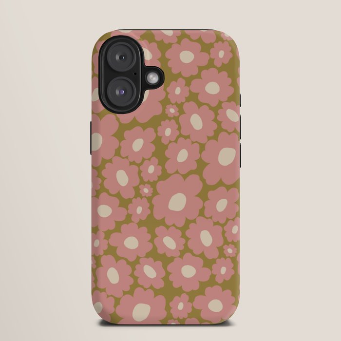 70������������������s Retro Floral  iPhone Case