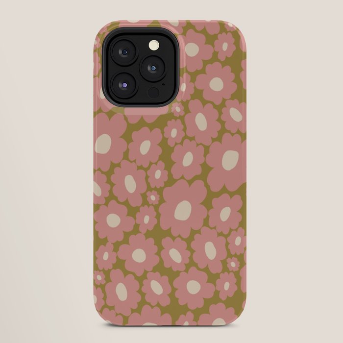 70������������������s Retro Floral  iPhone Case