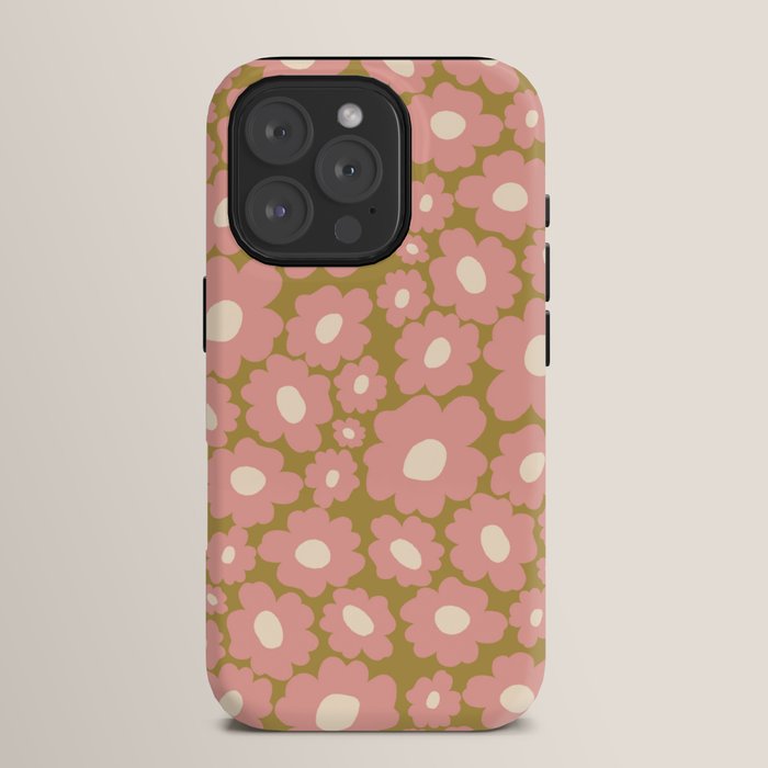 70������������������s Retro Floral  iPhone Case