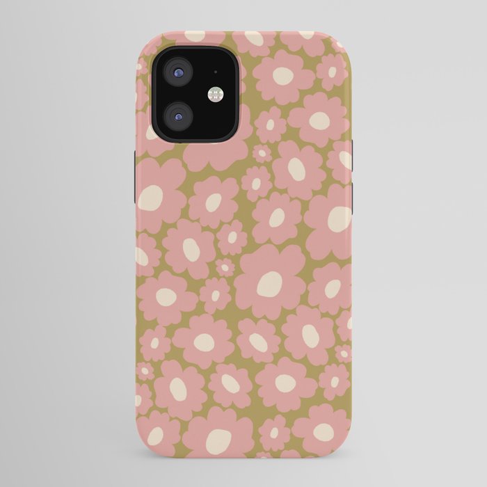 70������������������s Retro Floral  iPhone Case