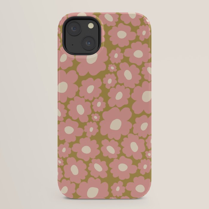 70������������������s Retro Floral  iPhone Case