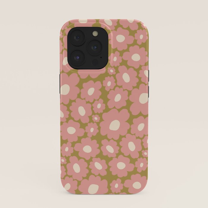 70������������������s Retro Floral  iPhone Case