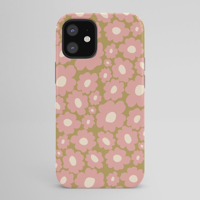 70������������������s Retro Floral  iPhone Case
