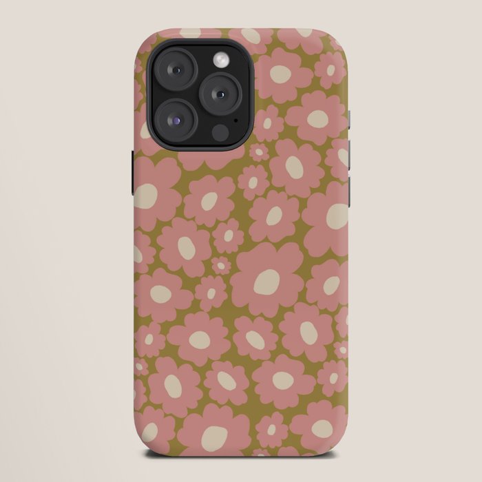 70������������������s Retro Floral  iPhone Case