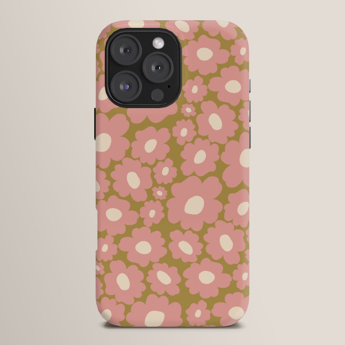 70������������������s Retro Floral  iPhone Case