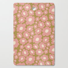 70������������������s Retro Floral  Cutting Board