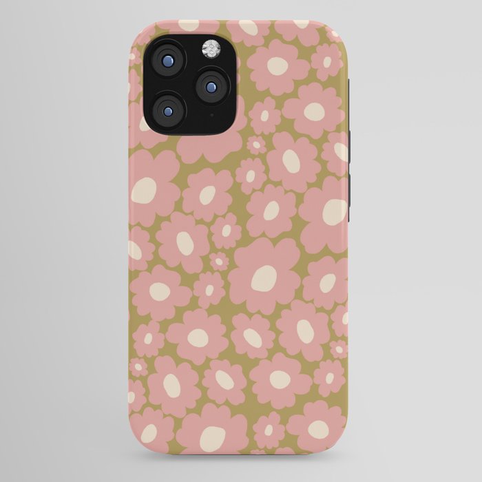 70������������������s Retro Floral  iPhone Case