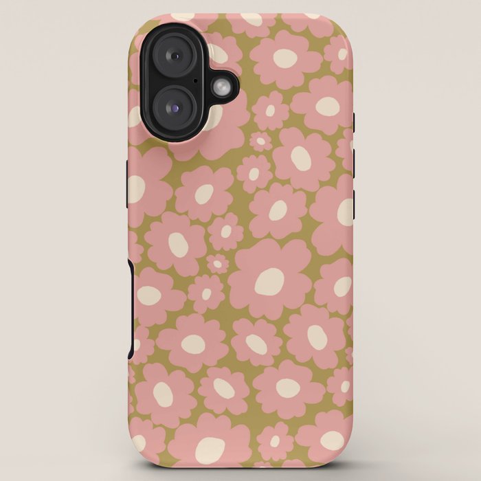 70������������������s Retro Floral  iPhone Case