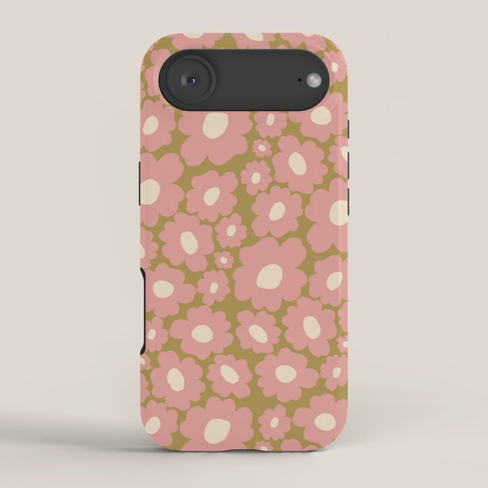 70������������������s Retro Floral  iPhone Case