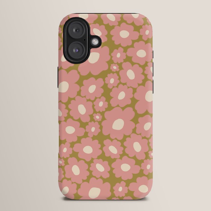 70������������������s Retro Floral  iPhone Case