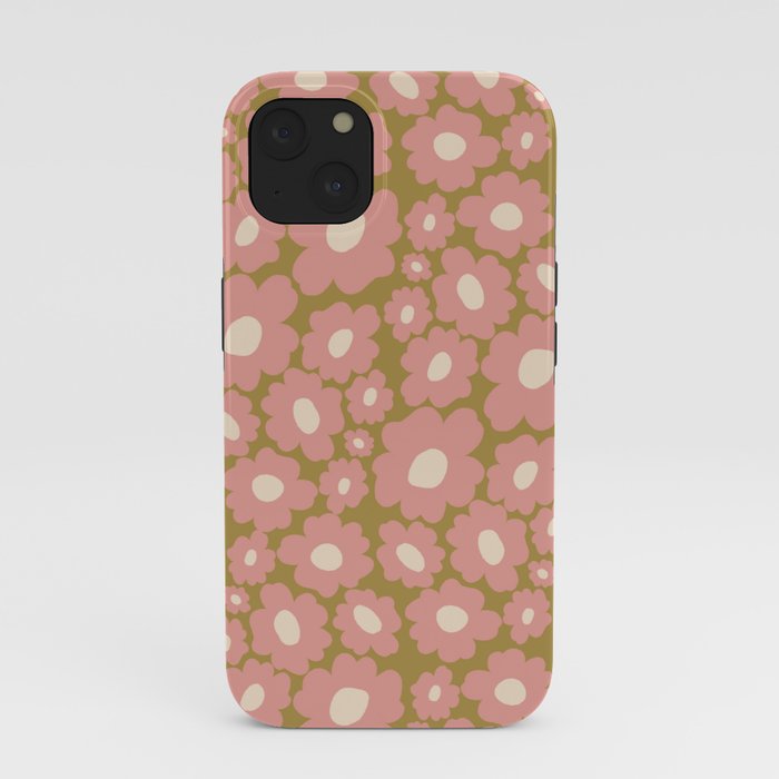 70������������������s Retro Floral  iPhone Case