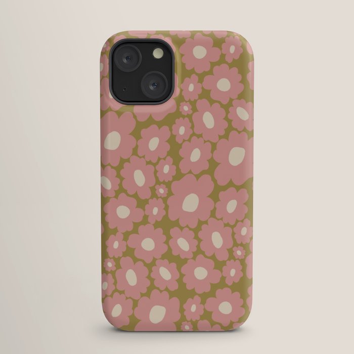 70������������������s Retro Floral  iPhone Case