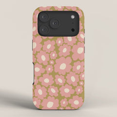70������������������s Retro Floral  iPhone Case