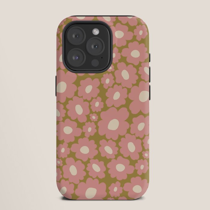 70������������������s Retro Floral  iPhone Case