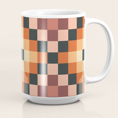 70s color squares pattern  Coffee Mug