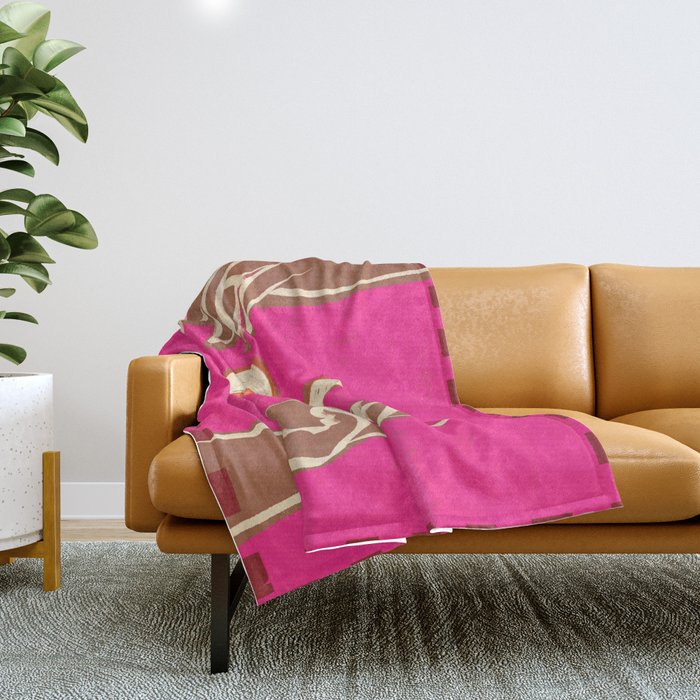 A Couple Of Moons Throw Blanket