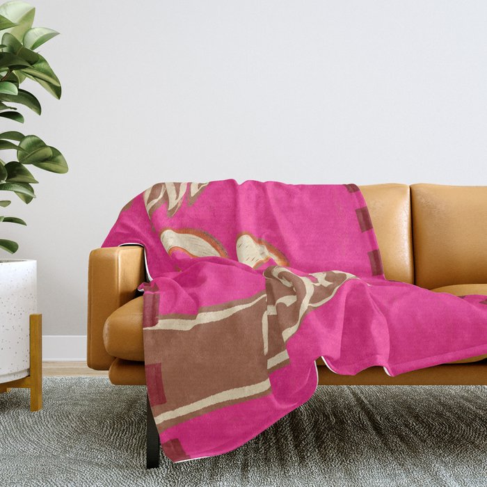A Couple Of Moons Throw Blanket