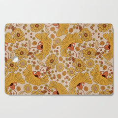 70s Floral Pattern Cutting Board