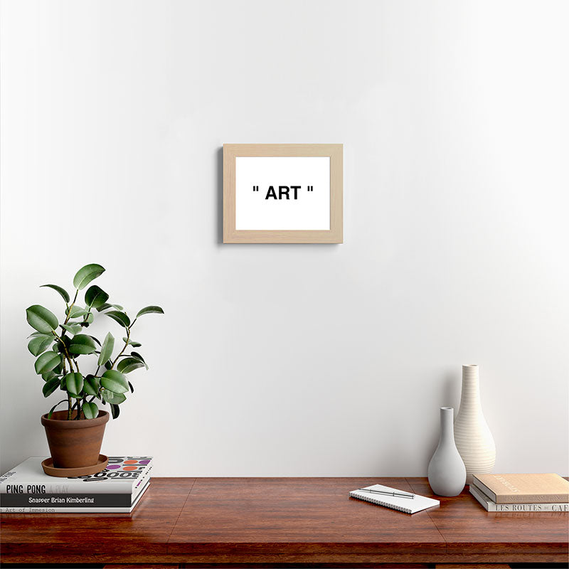 " Art " Framed Art Print