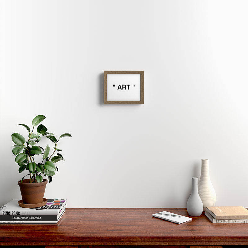 " Art " Framed Art Print