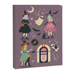 50s Witch Vibes Canvas Print