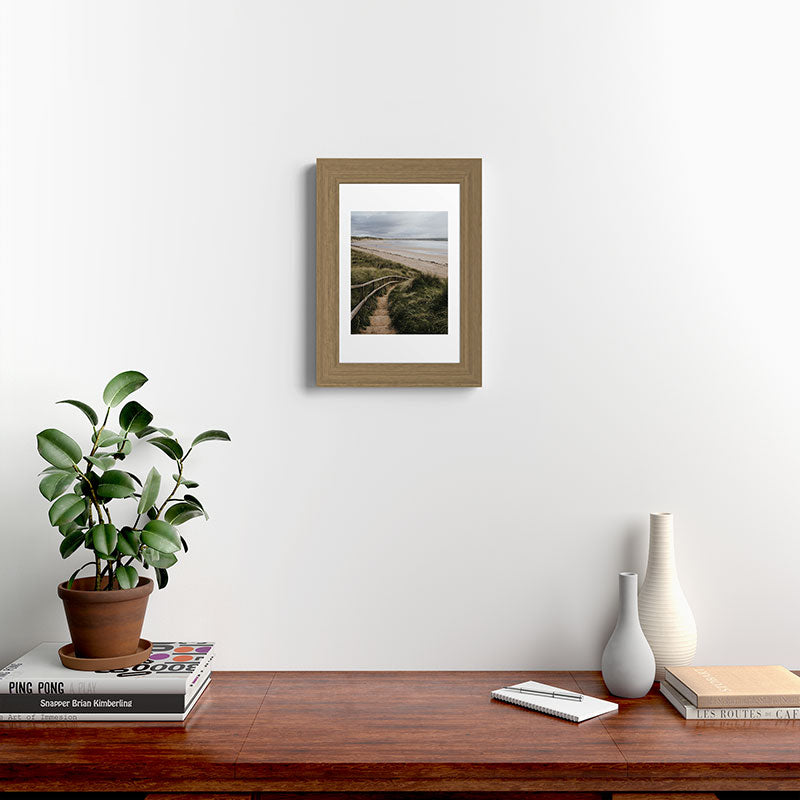 A day at the beach - Landscape and Nature Photography Framed Art Print