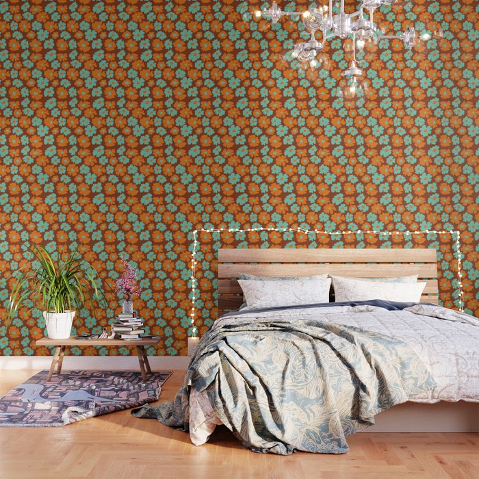 70's Retro print Wallpaper