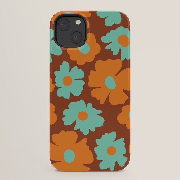 70's Retro print iPhone Case