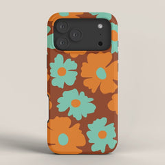70's Retro print iPhone Case