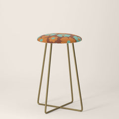 70's Retro print Stool