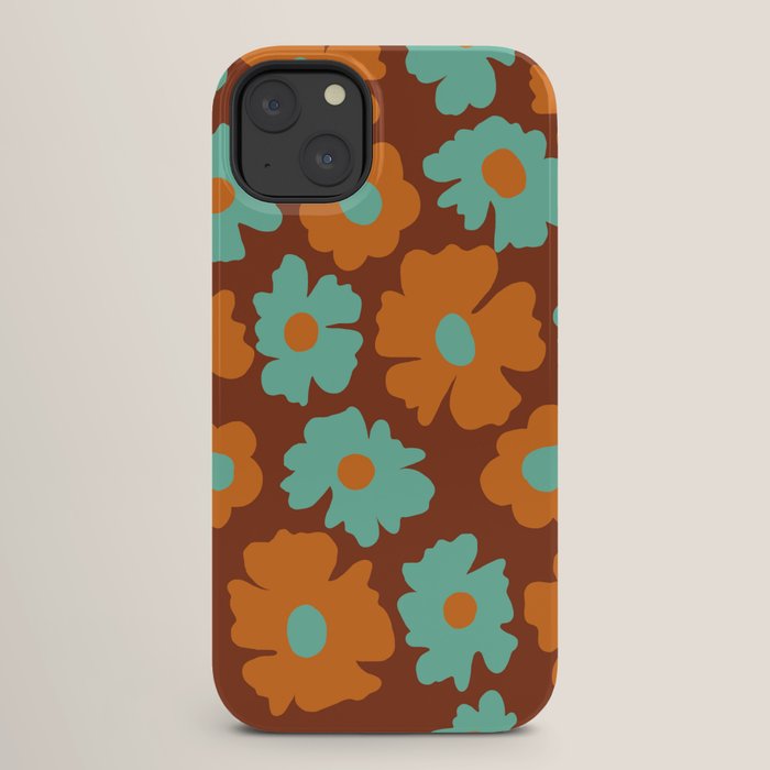 70's Retro print iPhone Case