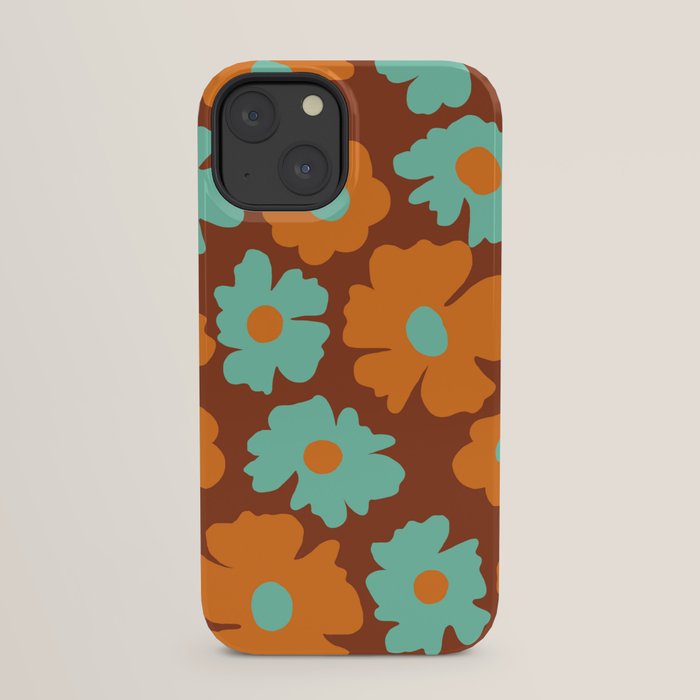 70's Retro print iPhone Case