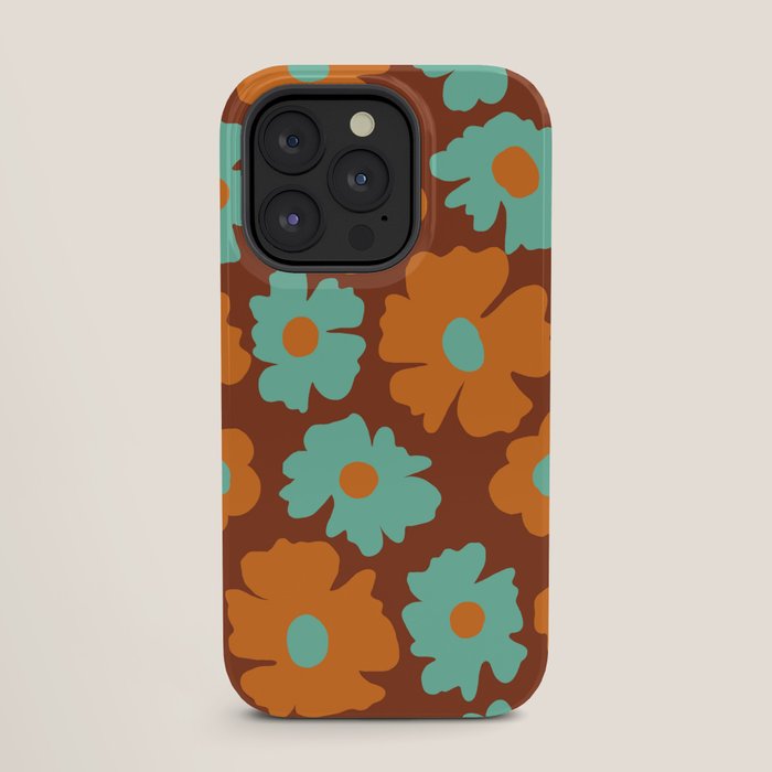 70's Retro print iPhone Case