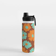 70's Retro print Water Bottle