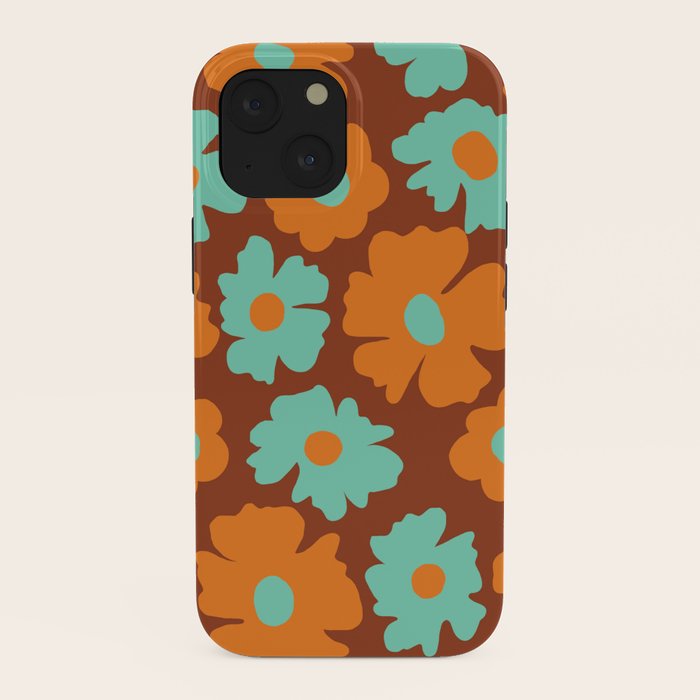 70's Retro print iPhone Case
