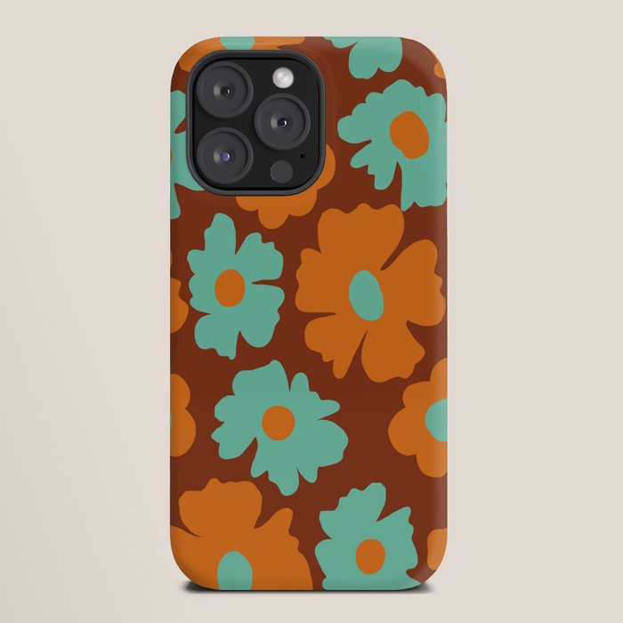 70's Retro print iPhone Case