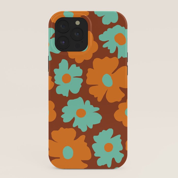 70's Retro print iPhone Case