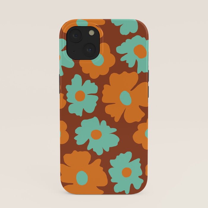 70's Retro print iPhone Case