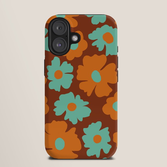 70's Retro print iPhone Case