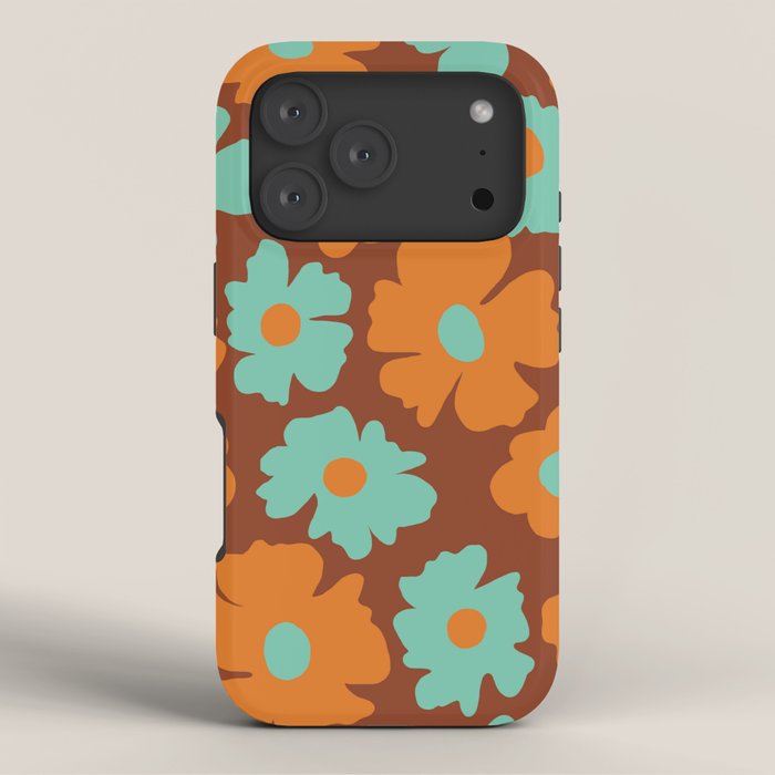 70's Retro print iPhone Case