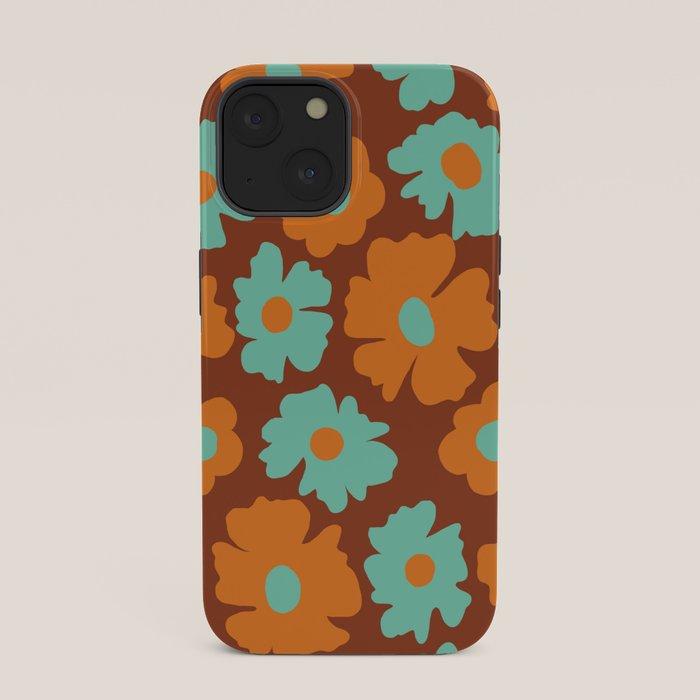 70's Retro print iPhone Case