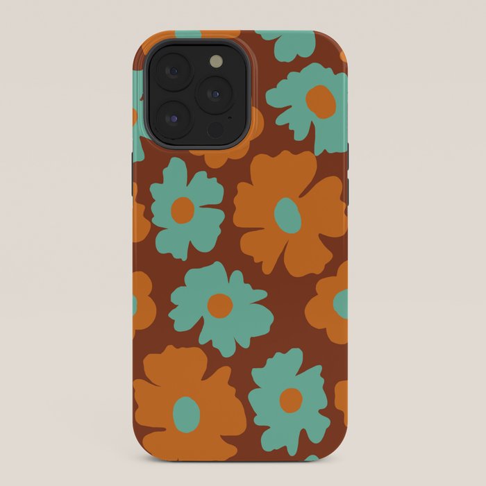 70's Retro print iPhone Case