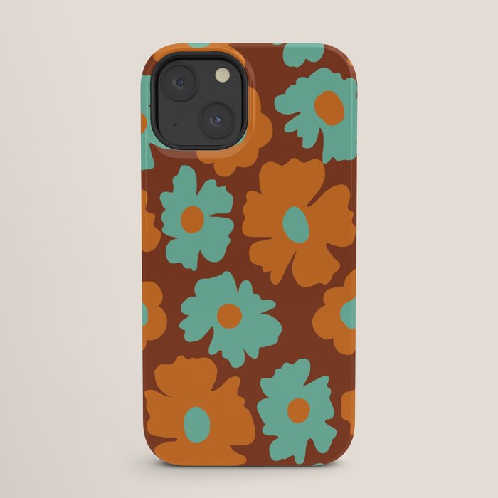 70's Retro print iPhone Case