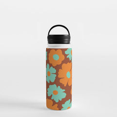 70's Retro print Water Bottle