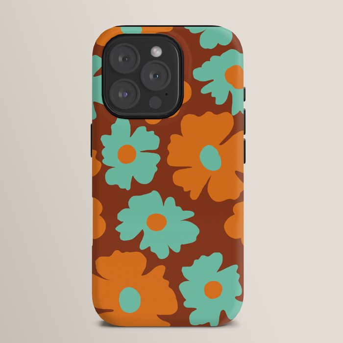 70's Retro print iPhone Case