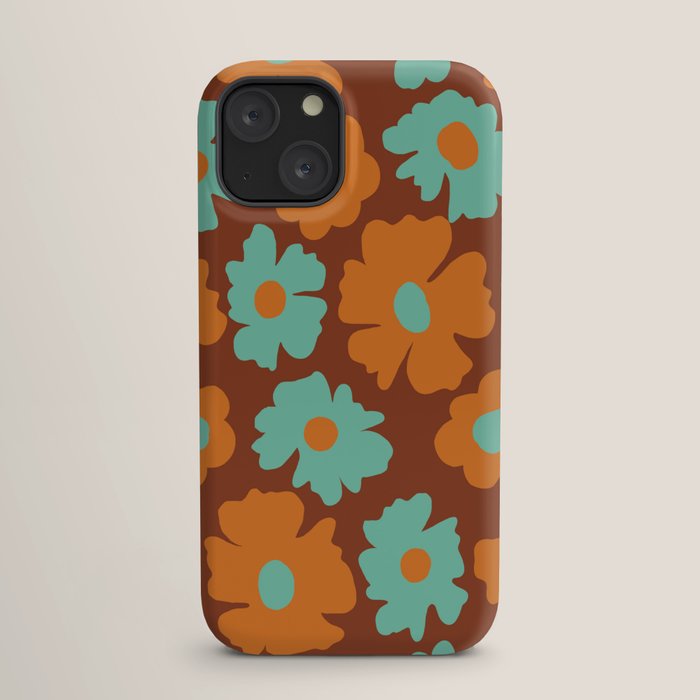 70's Retro print iPhone Case