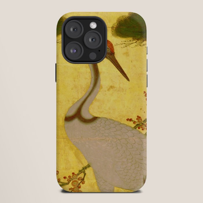 16th Century Japanese Birds & Flowers iPhone Case